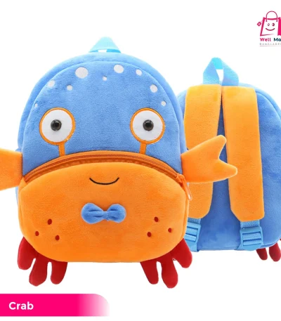 Crab Face Baby Bagpack