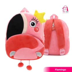 Flamingo Face Baby Bagpack