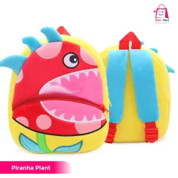 Piranha Plant Face Baby Bagpack