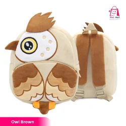Owl Brown Face Baby Bagpack
