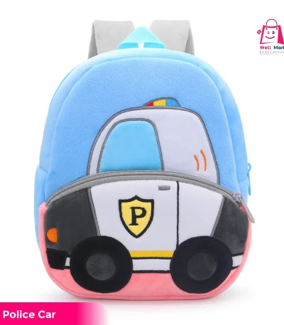 Police Car Baby Bagpack