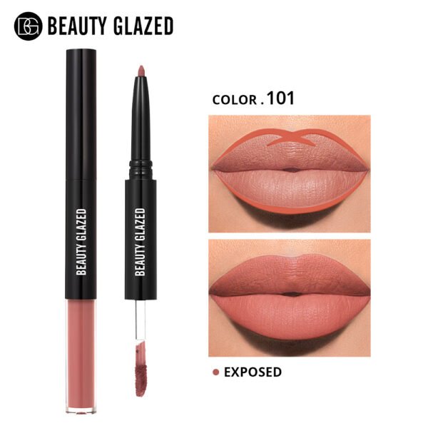 BEAUTY GLAZED 2-in-1 Lip Liner & Matte Liquid Lipstick