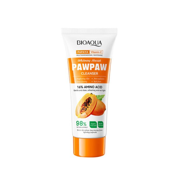 BIOAQUA Papaya Vitamin C Pawpaw Cleanser – 100g