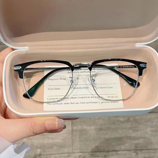 Classic Half-Rim Blue Light Blocking Eyeglasses