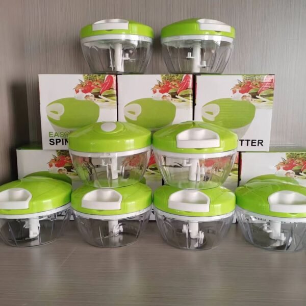 Manual Pull Cord Food Chopper (Easy Spin Cutter)
